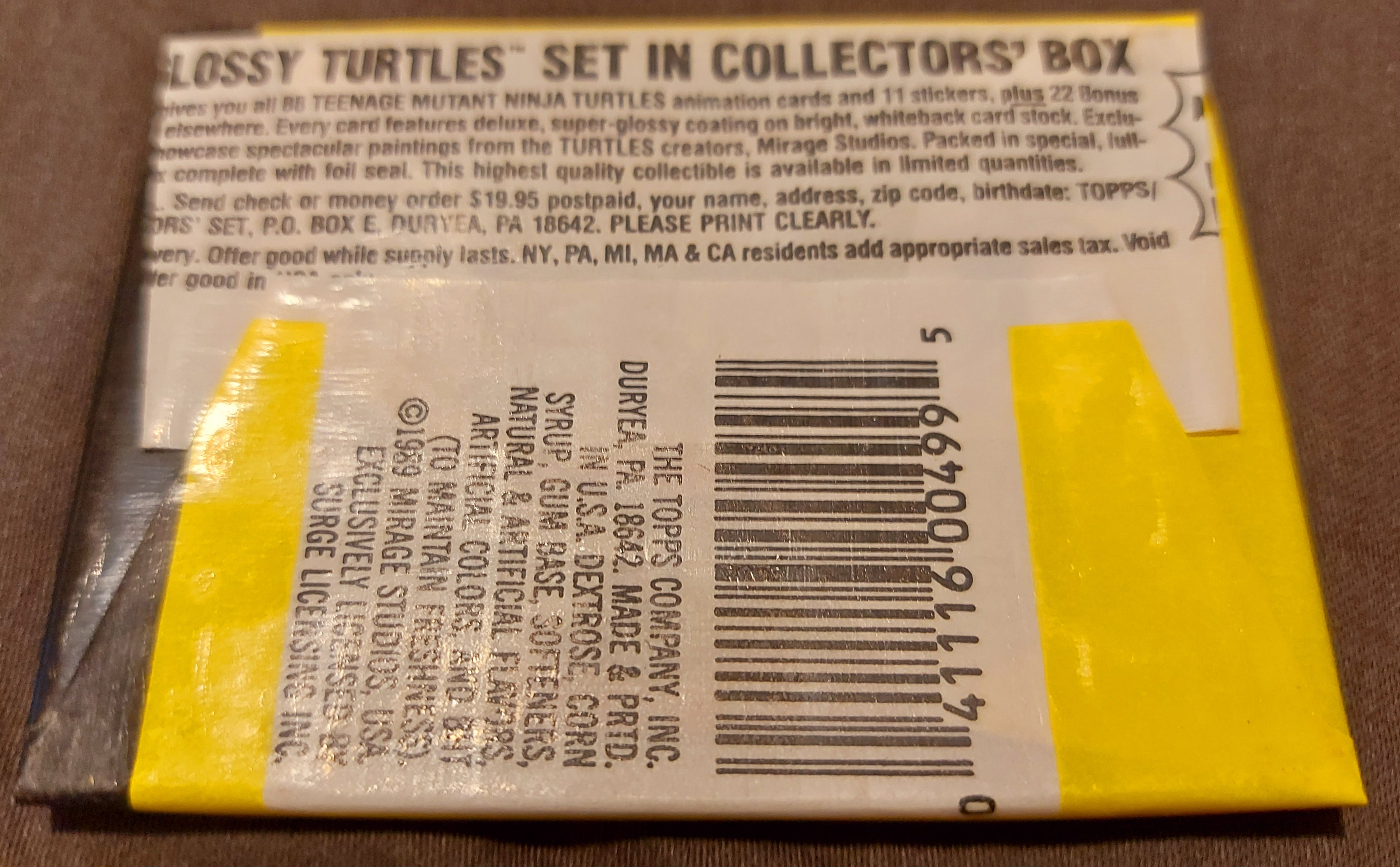 Teenage Mutant Ninja Turtles 1989 1st series