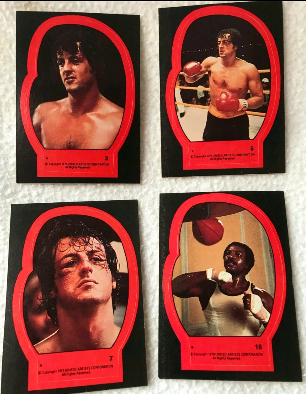 Rocky II 1979 unopened wax pack Topps cards
