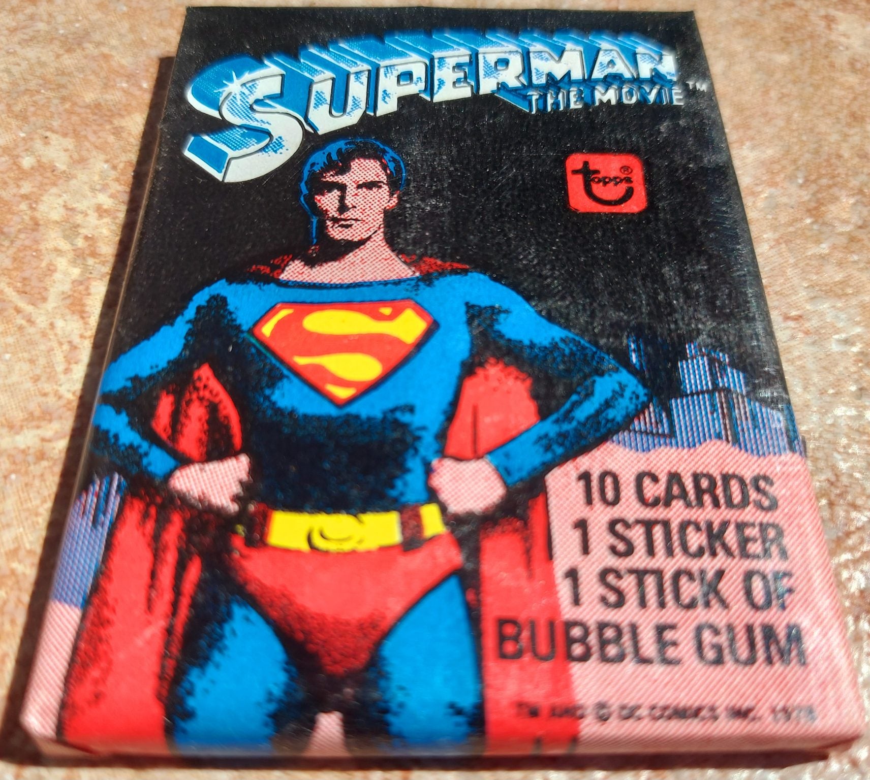 Superman movie 1978 – Vintage Wax Packs NZ