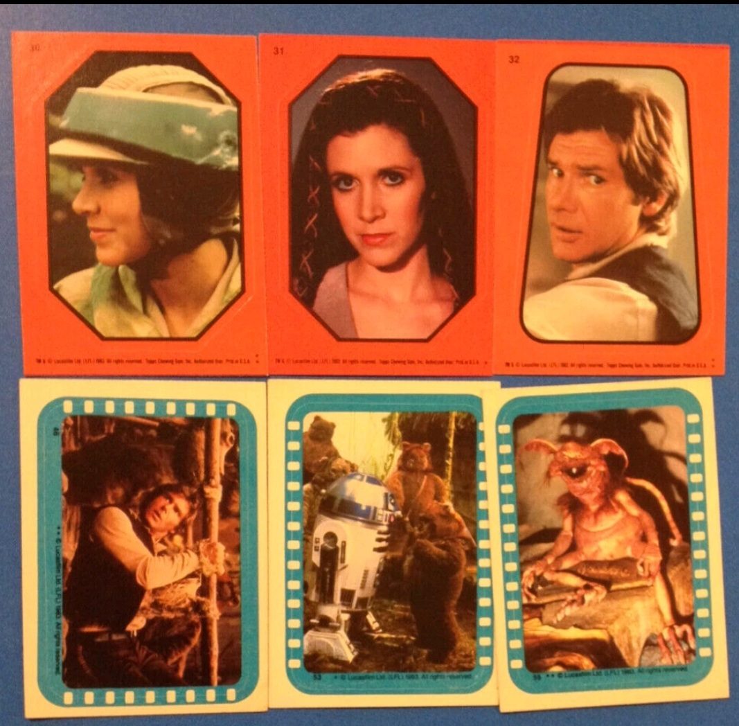 Star Wars Return of the Jedi 1983 1st series
