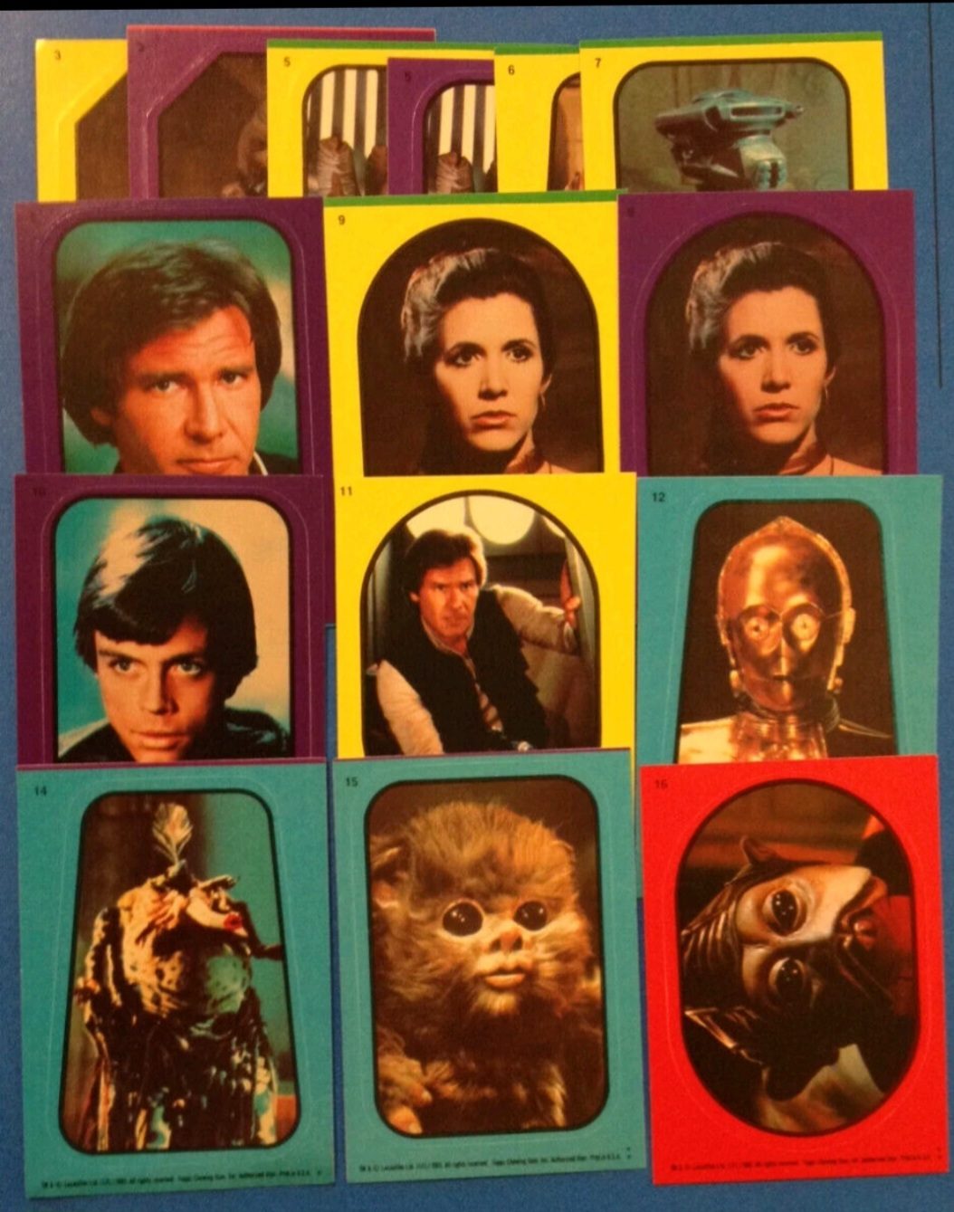 Star Wars Return of the Jedi 1983 1st series