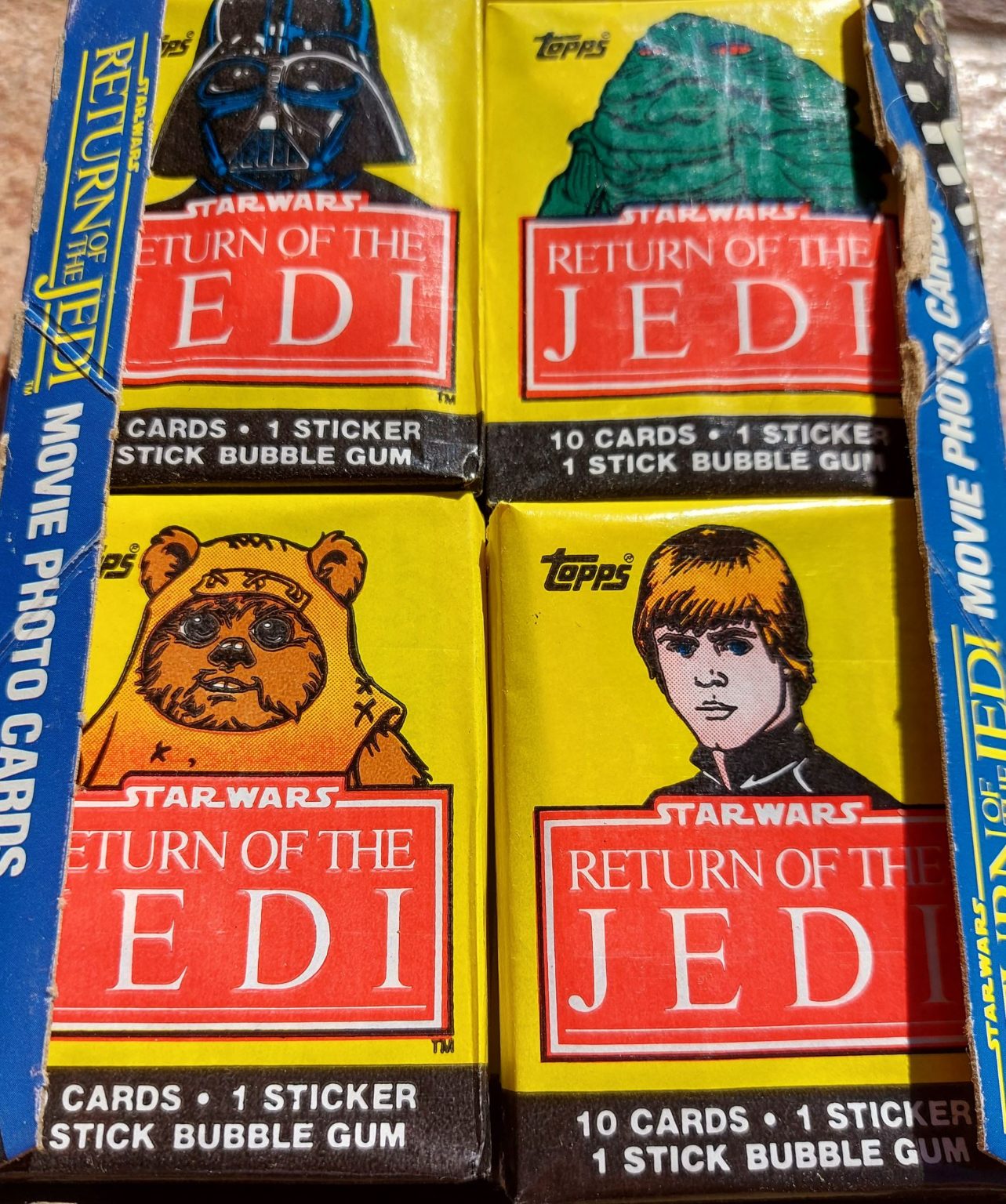 Star Wars Return of the Jedi 1983 1st series